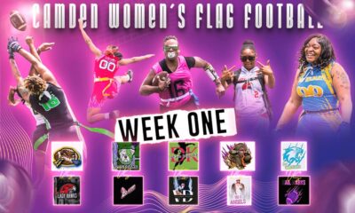 camden, women flag football, sports, whitman park