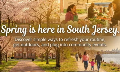 spring, camden, park, waterfront