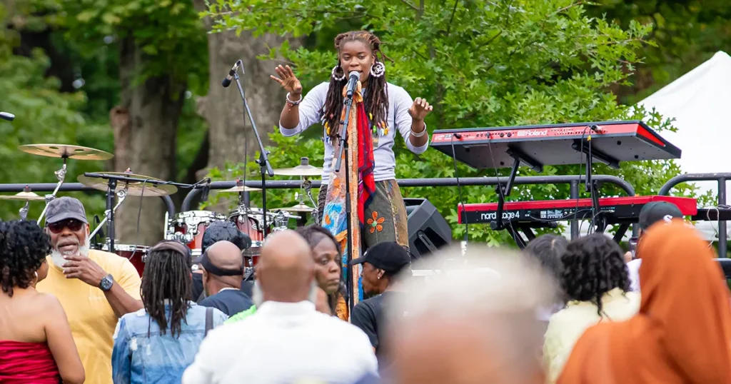 Sol Chyld performing at Haddon Ave Festival 2026
