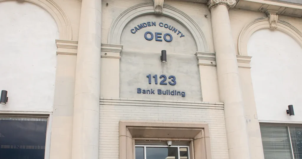 Camden County OEO Bank Building 1123 Broadway Camden