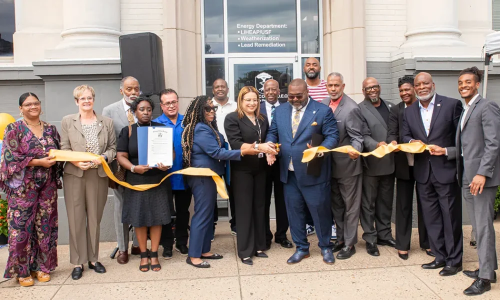 Camden County OEO Bank Building Ribbon Cutting