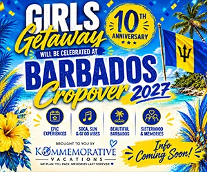 Barbados girl getaway flyer