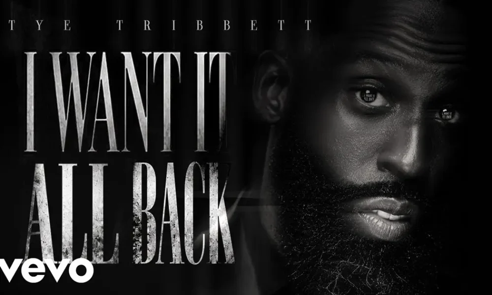 Tye Tribbett I want it all back album cover