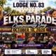 elks lodge parade 2026 flyer