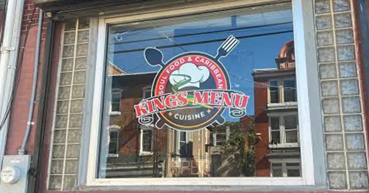 exterior kings menu